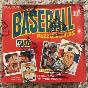 1983 Donruss Baseball BBCE Wax Box
