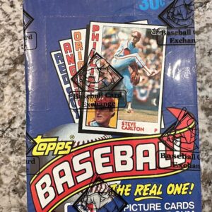 1984 Topps Baseball BBCE Wax Box