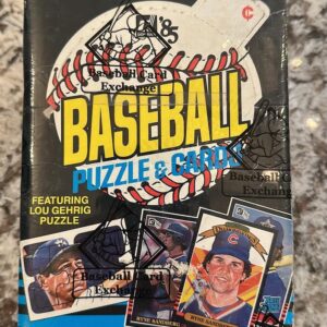 1985 Donruss Baseball BBCE Wax Box