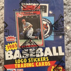 1985 fleer wax bbce box