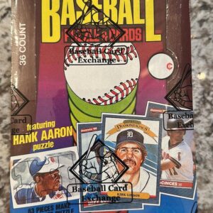 1986 Donruss Baseball BBCE Wax Box