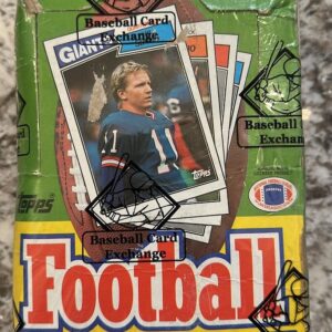 1987 Topps Football BBCE Non X-Out Wax Box